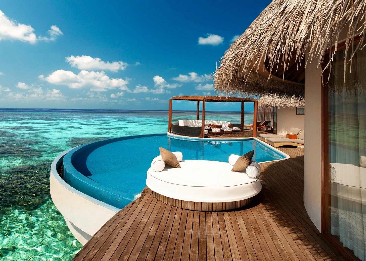 Luxurious Resort on an island